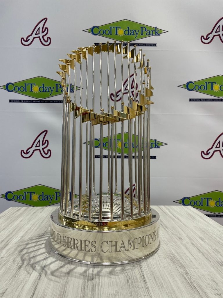 Braves World Series Champions- Blooper Trophy - Atlanta Braves