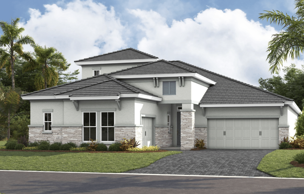 Homes by WestBay's Gasparilla II Model Home