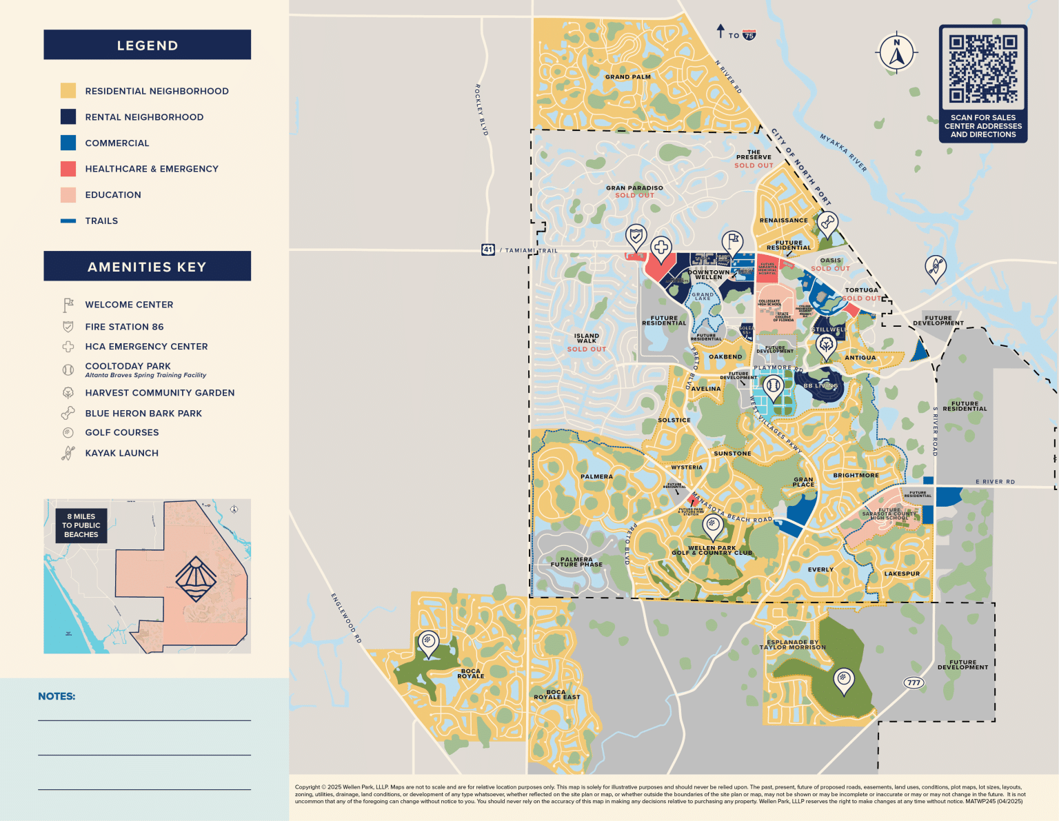 Future Development Map Downtown wellen - Wellen Park